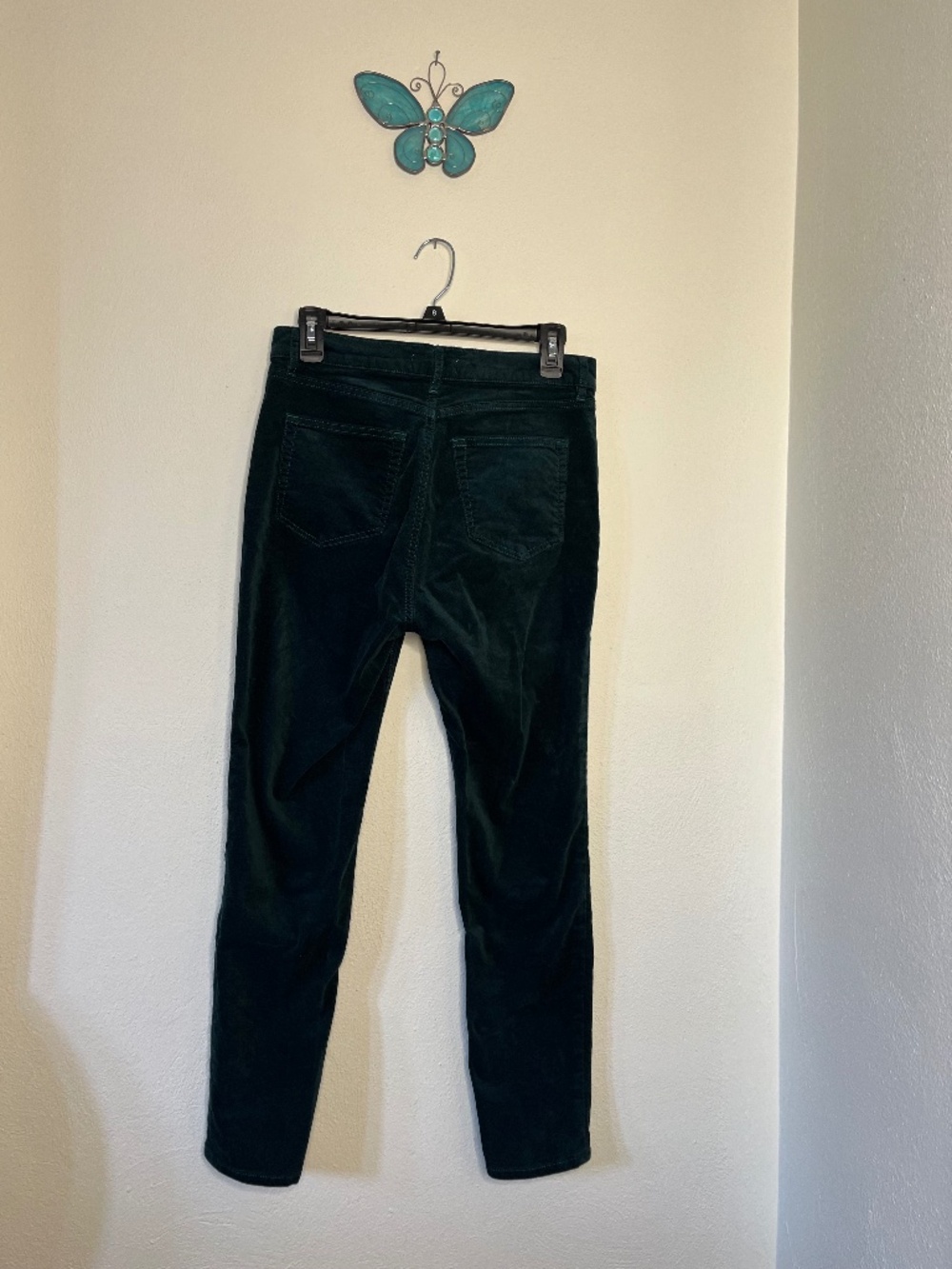 Green Velvet Pants